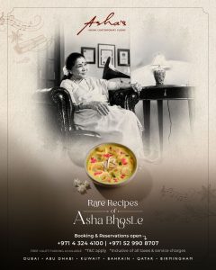 Rare Recipes of Asha Bhosle